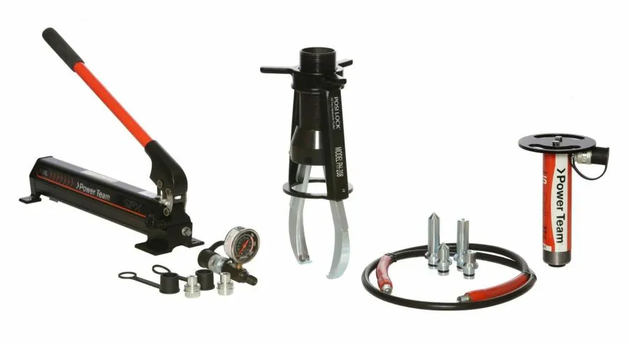 Hydraulic Puller System, 2 Jaws, 10 Ton Capacity