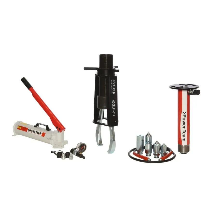 Hydraulic Puller System, 2 Jaws, 25 Ton Capacity
