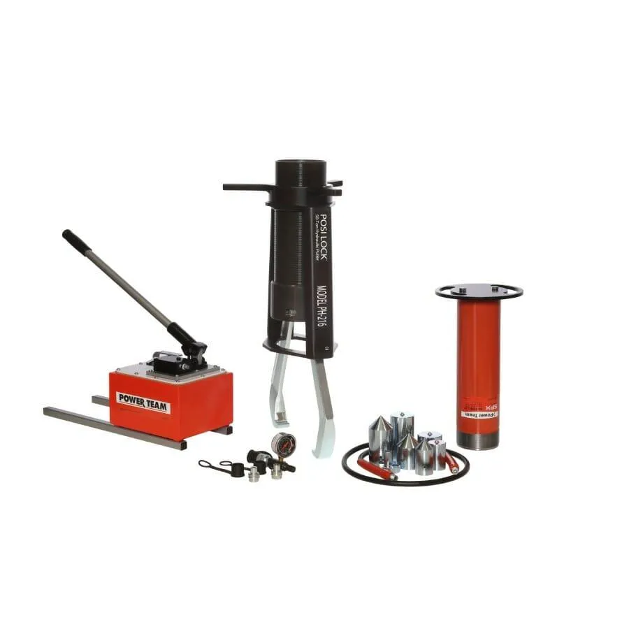 Hydraulic Puller System, 2 Jaws, 50 Ton Capacity