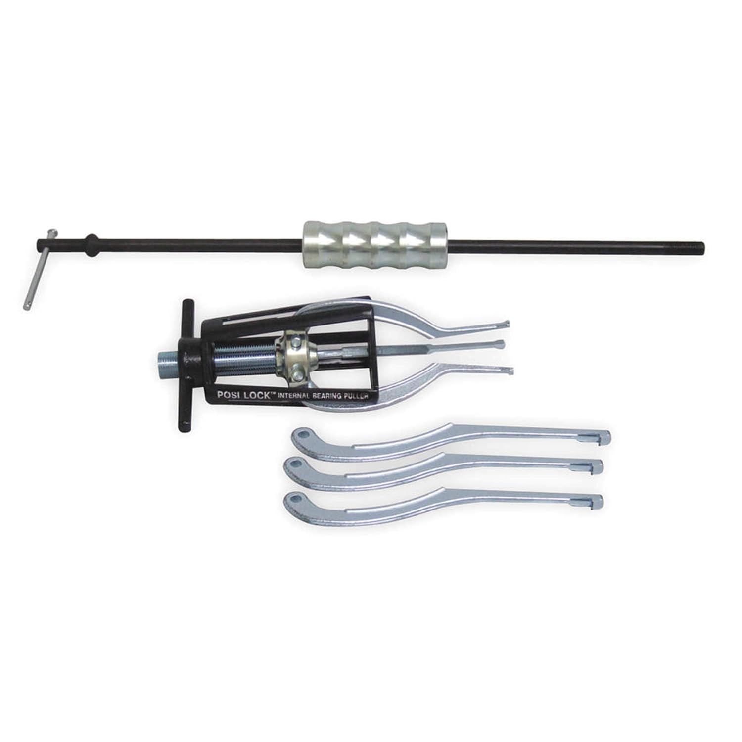 Slide Hammer Puller Set, 2.78-9 Inch Reach, 0.56-5.25 Inch Spread