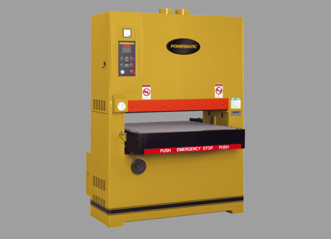 Belt Sander, 37 Inch Wide, 20 HP, 3 Phase