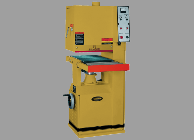 Open End Belt Sander, 5 HP, 1 Phase, 230V