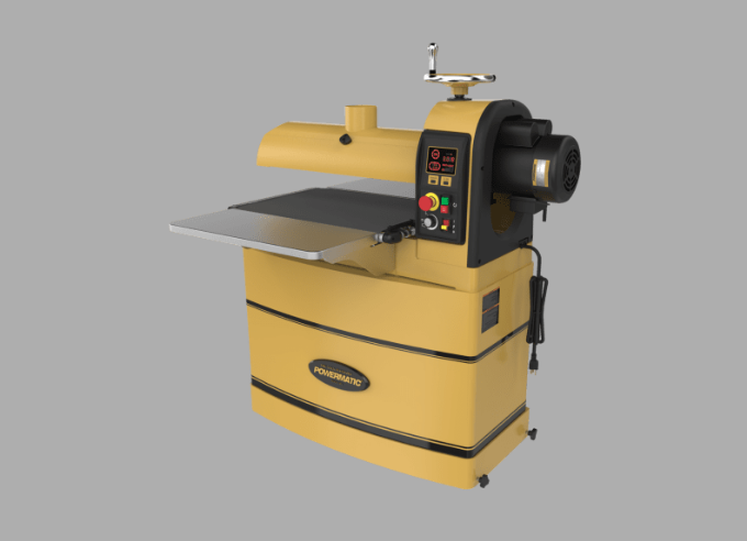 Drum Sander, 1-3/4 HP, 115V