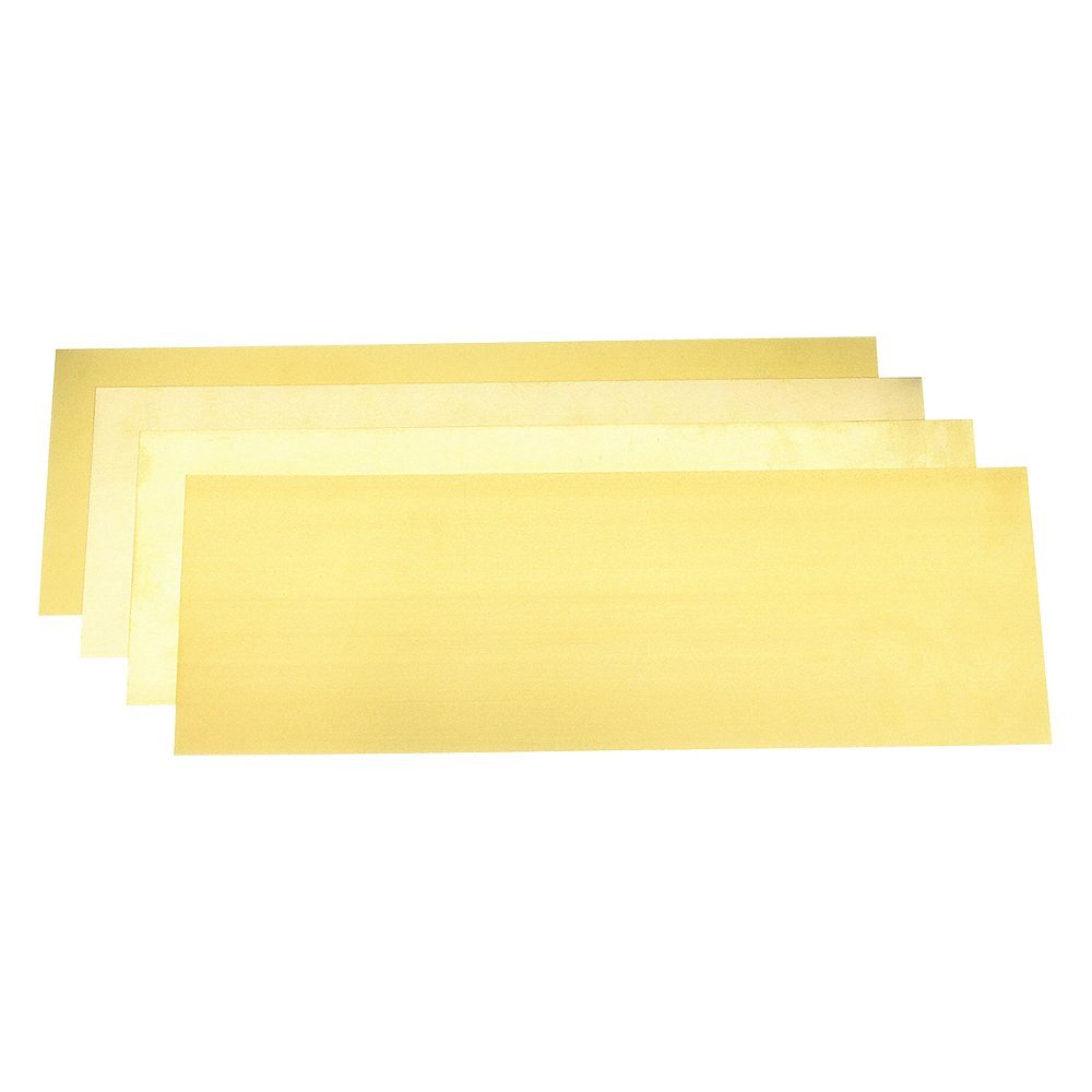 PRECISION BRAND 17950 Shim Stock Assortment Brass 12 Pc | AE3RJG 5FA25