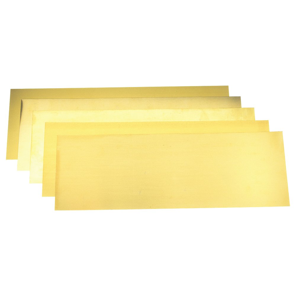 PRECISION BRAND 17955 Shim Stock Assortment Brass 15 Pc | AE3RJH 5FA26