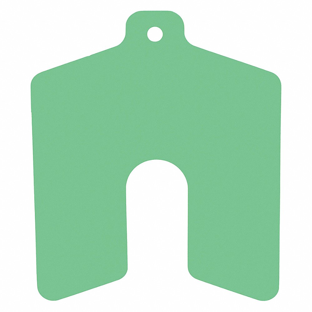 PRECISION BRAND 42104 Slotted Shim Tab Aa 0.0030 Inch - Pack Of 20 | AE3UTW 5GB94