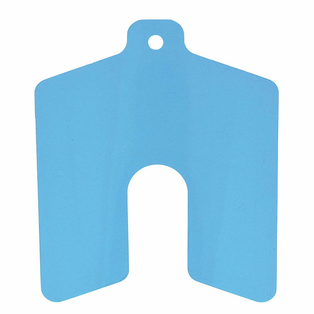 PRECISION BRAND 42106 Slotted Shim Tab Aa 0.0050 Inch - Pack Of 20 | AE3UTY 5GB96