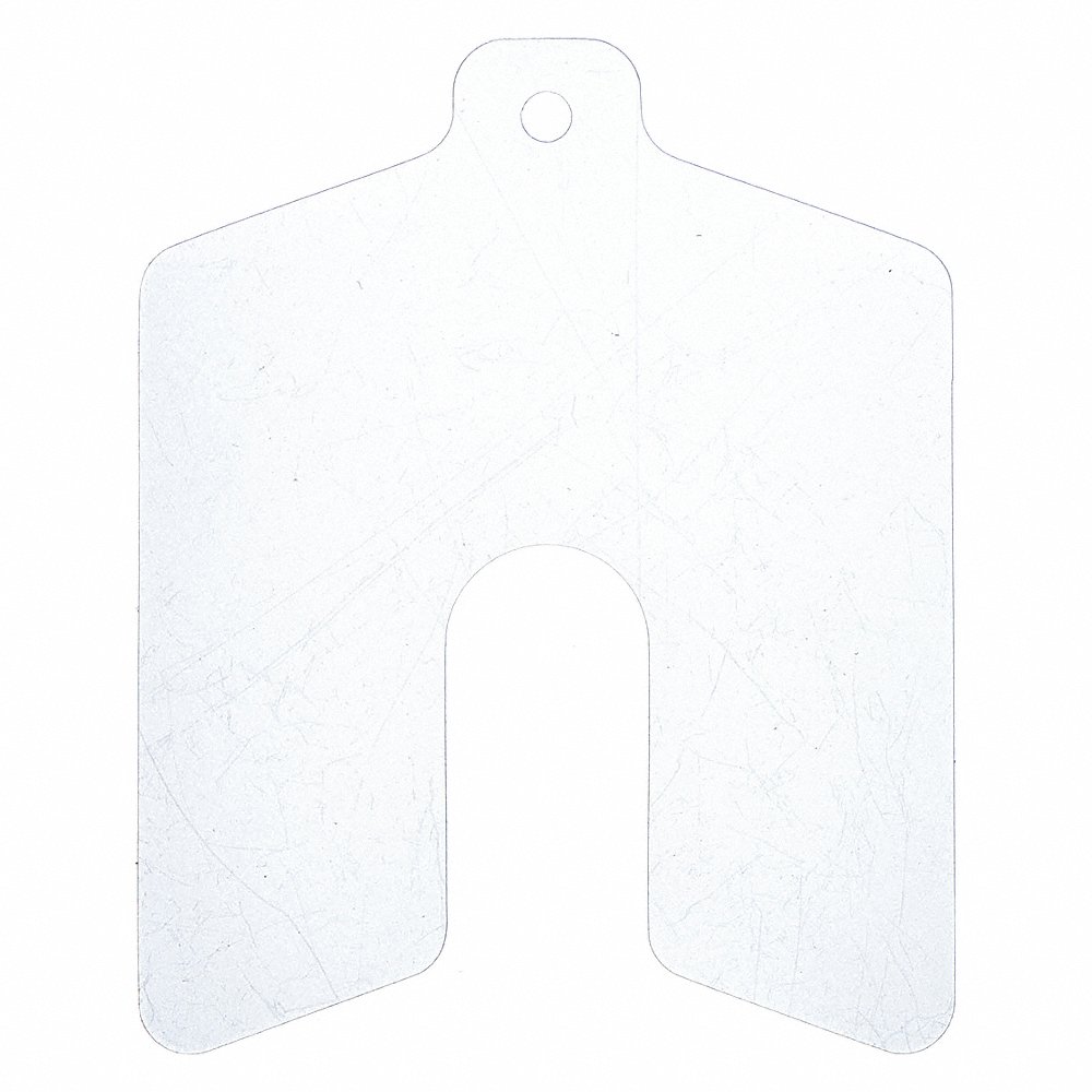 PRECISION BRAND 42107 Slotted Shim Tab Aa 0.0075 Inch - Pack Of 20 | AE3UTZ 5GB97