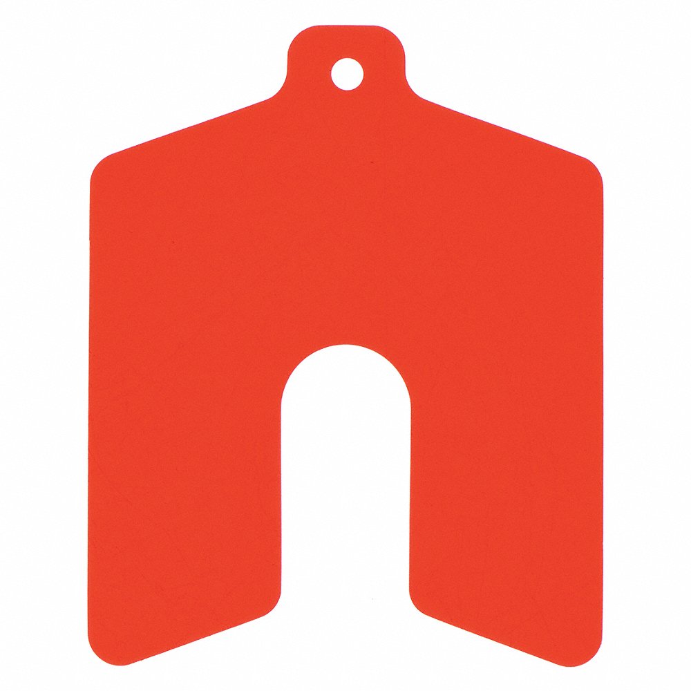 PRECISION BRAND 42103 Slotted Shim Tab Aa 0.0020 Inch - Pack Of 20 | AE3UTV 5GB93