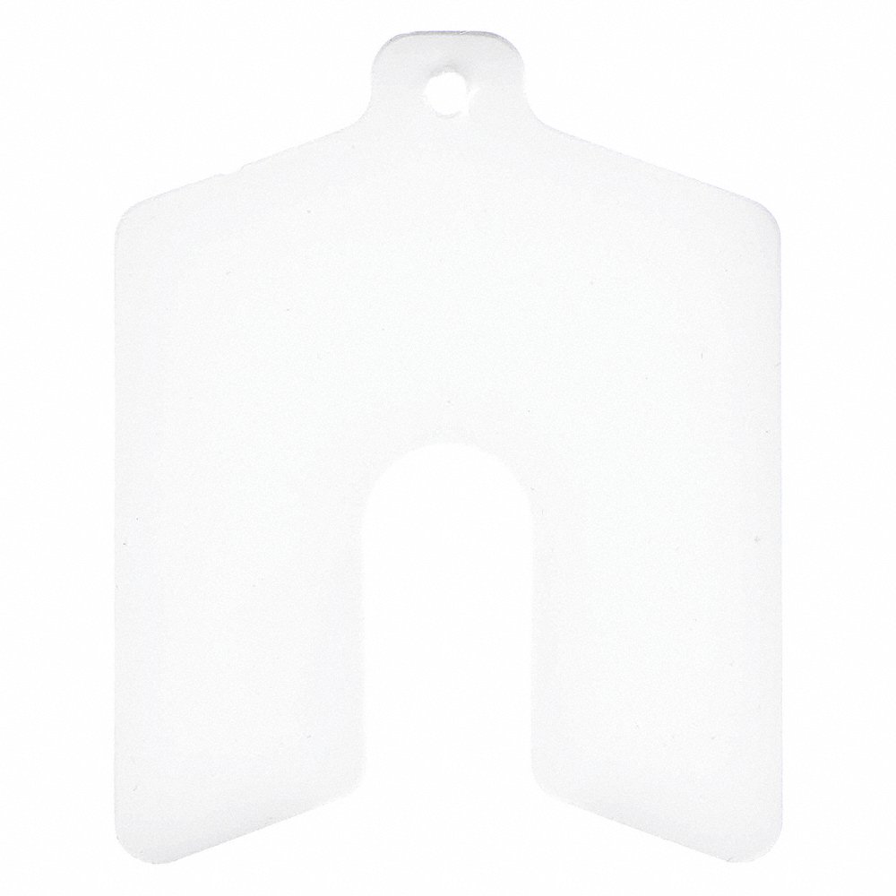 PRECISION BRAND 42129 Slotted Shim Tab A 0.0250 Inch - Pack Of 20 | AE3VLE 5GE29