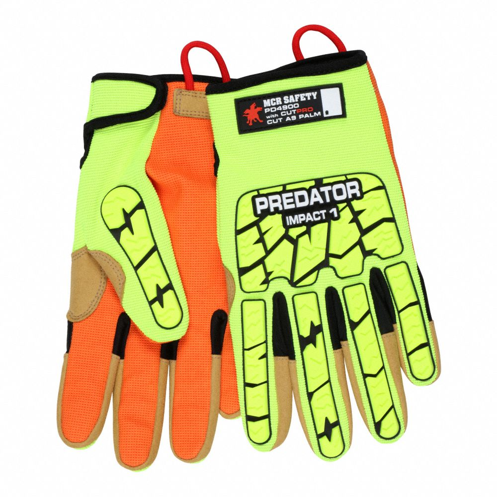 Mechanics Gloves, 2XL- 11, Mechanics Glove, Aramid with Polyurethane Grip, Aramid, 1 Pair