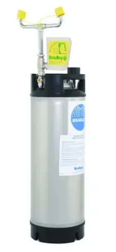 BRADLEY Pressurized Portable Eye Wash Stations