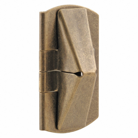 PRIME LINE U 9929 Window Lock, Double Hung, Steel, Antique Brass, 29/64 Inch Length, 2 Inch Heightt, 1 PR | CT7ZUX 54DP89