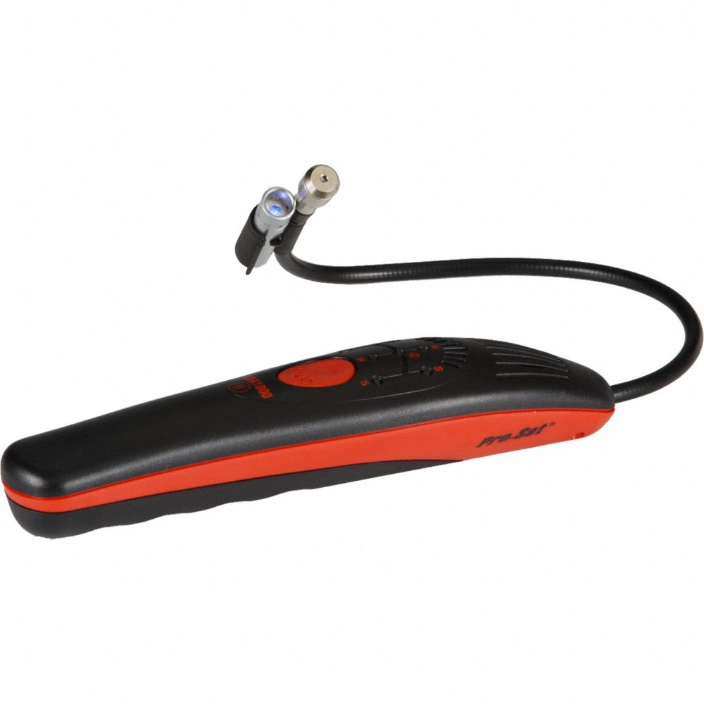 Refrigerant Leak Detector, Corona Discharge Type of Sensor, 0.1 oz/yr Sensitivity