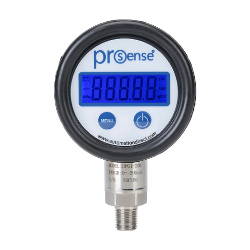 PROSENSE DPG1-200 Digital Pressure Gauge, 0 To 200 Psig, 0.5 Perc. Of Full Scale Accuracy | CV7NRJ