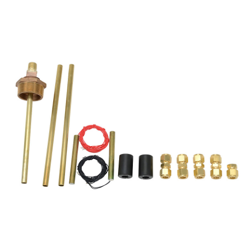 Float Liquid Level Switch Kit, Vertical Top Mount, Brass