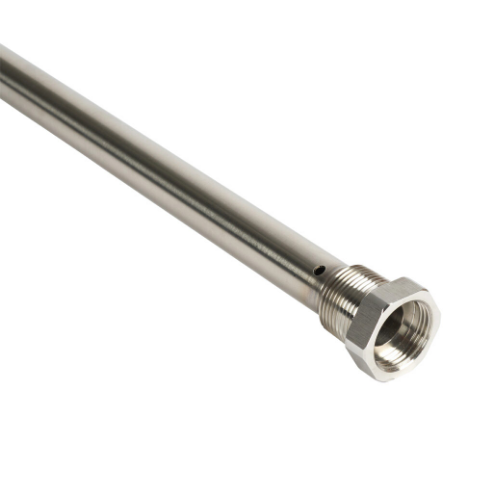 Coaxial Tube, 700mm Length, 3/4 Inch Male Npt Process Connection, Stainless Steel