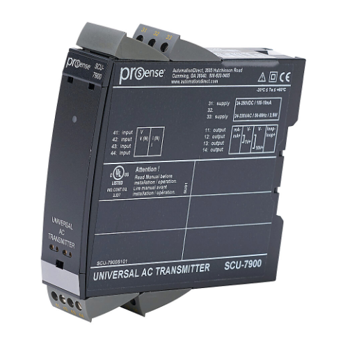 AC Signal Conditioner, Isolated, AC Current, AC Voltage Input, Current Or Voltage Output