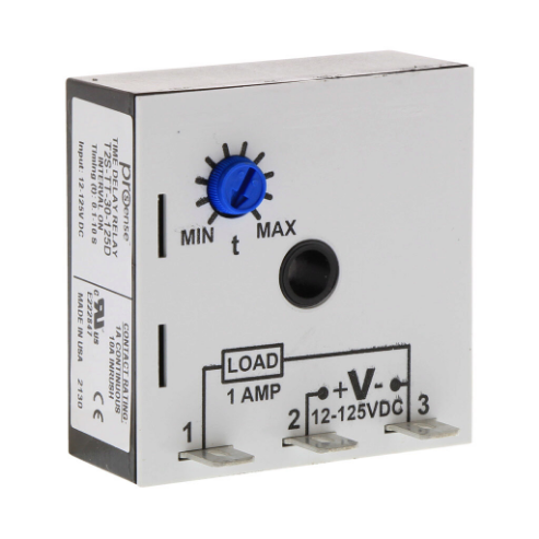 PROSENSE T2S-TT-30-125D Relay Timer, 0.1 To 10 sec Timing Range, 12-125 VDC Operating Voltage, 1A Contact Rating | CV7XYE