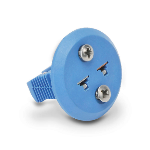 Thermocouple Connector, Miniature Flat Pin Panel Jack, 400 Deg F