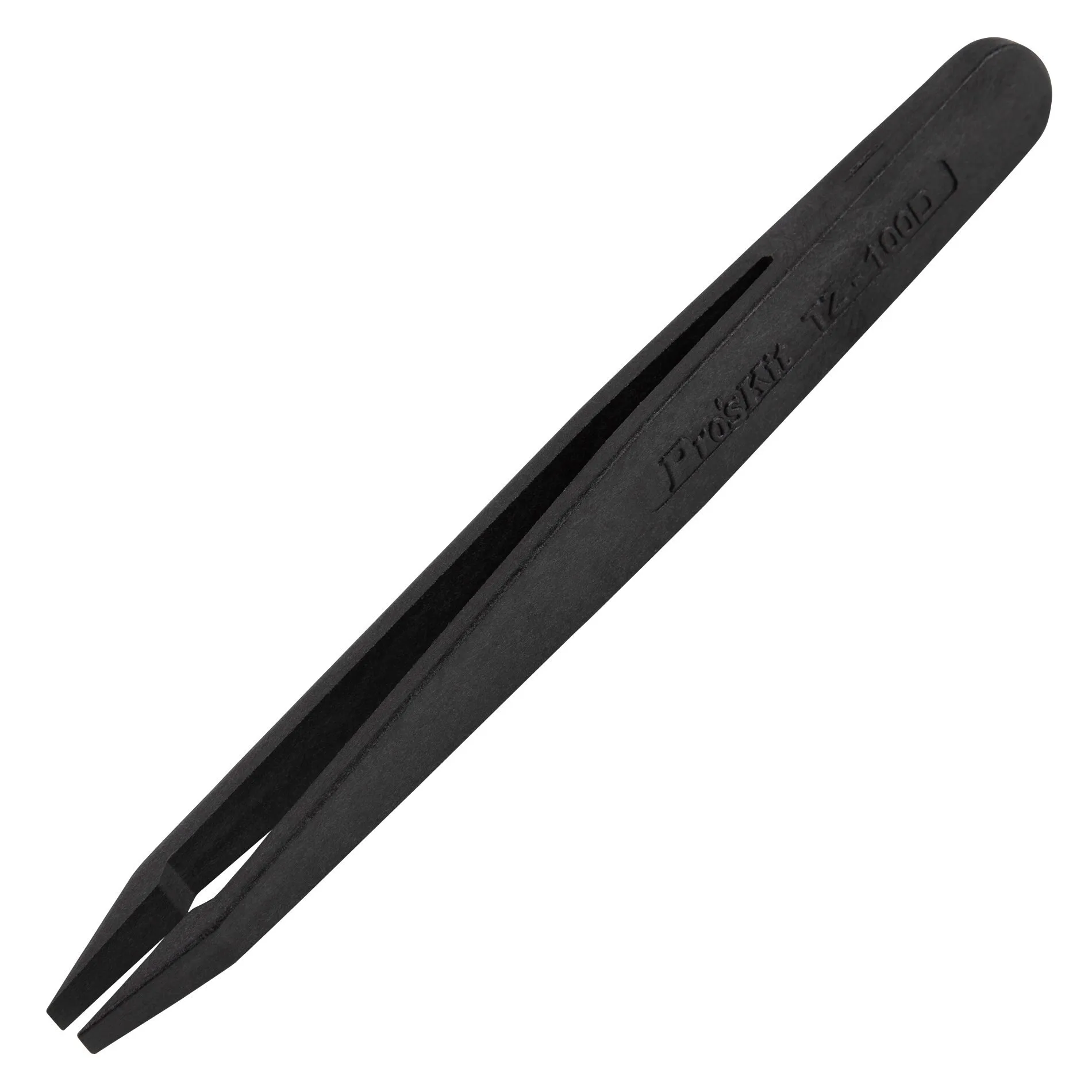 ESD Safe Tweezers, Flat Tip