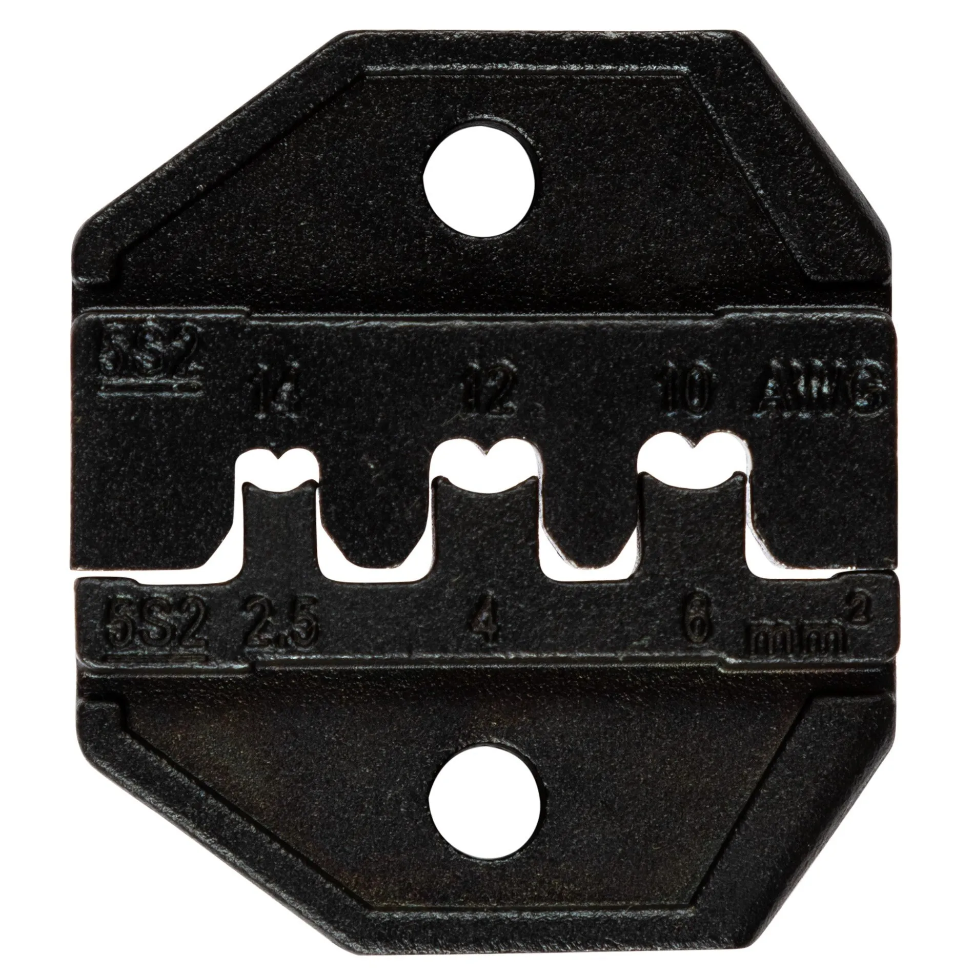 Upper/Lower Crimping Die, 10 AWG Cap