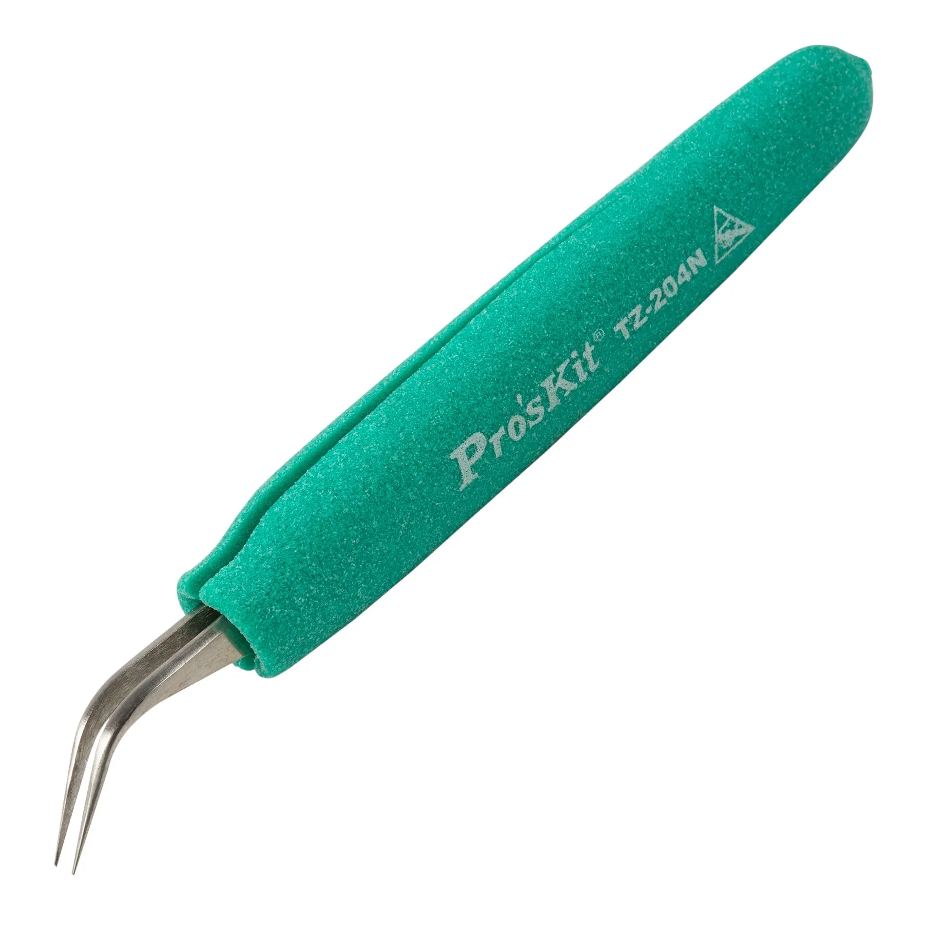 Tweezer, ESD, Safe, Soft, Grip, Fine Tip C