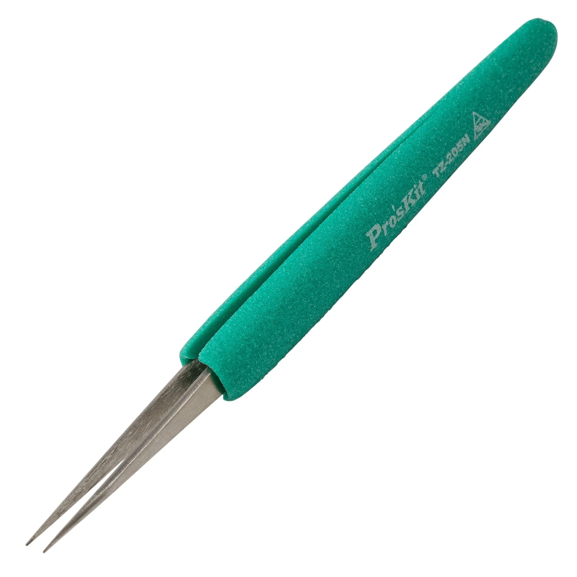 Tweezer, ESD, Safe, Soft, Grip, Fine Tip