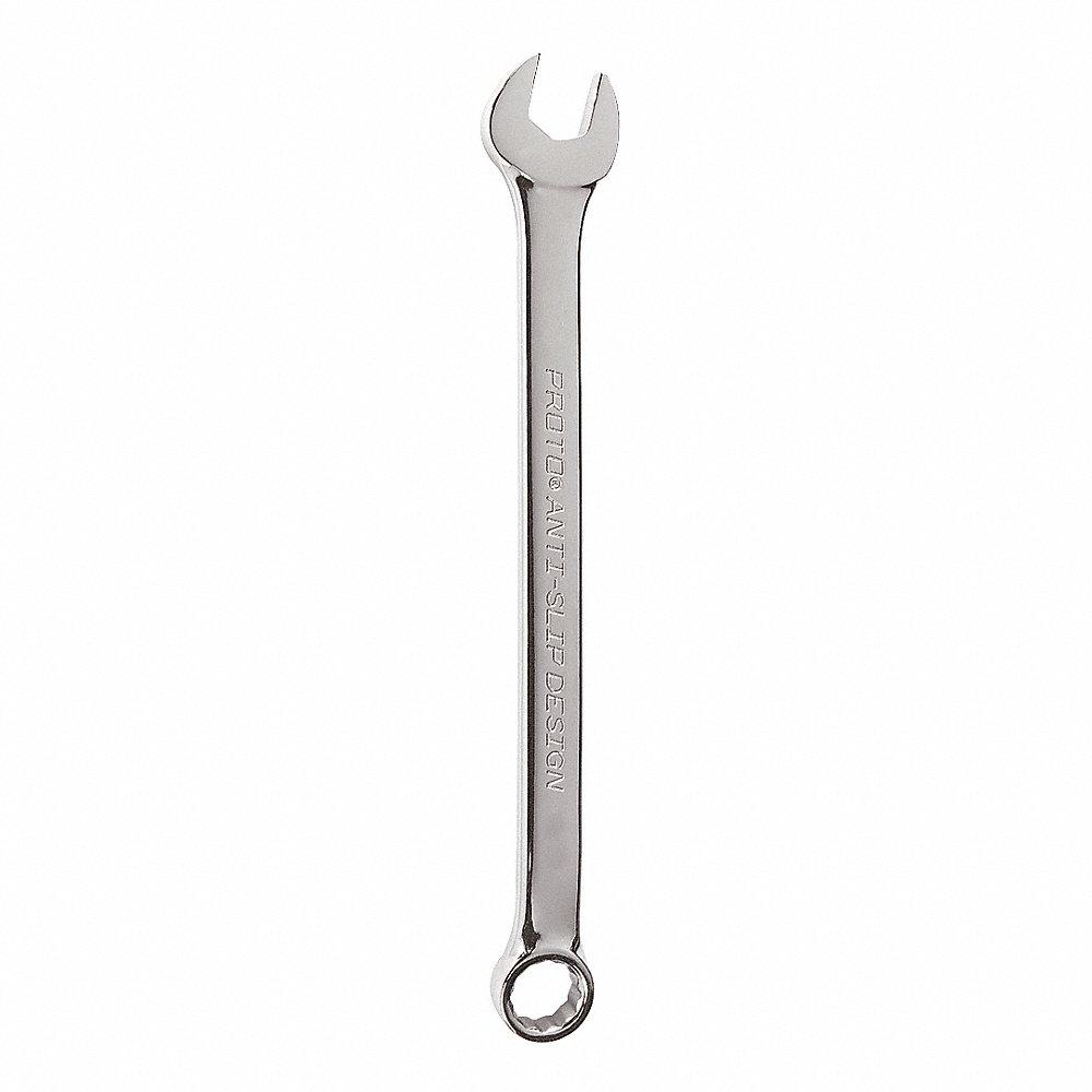 PROTO J1236ASD Combination Wrench, Alloy Steel, Satin, 1 1/8 Inch Head Size, 15 7/8 Inch Length | CT8EEG 449P38