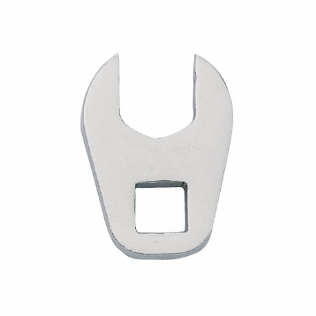 PROTO J4909MCF Crowfoot Socket Wrench, Alloy Steel, Chrome, 3/8 Inch Drive Size, 9 mm Head Size | CT8FWU 449P72