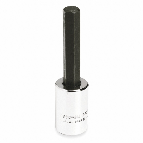 PROTO J4990-9M Socket Bit, 3/8 Inch Drive Size, Hex Tip, 9 mm Tip Size, 2 23/32 Inch Length, Metric | CT8FMX 426H89