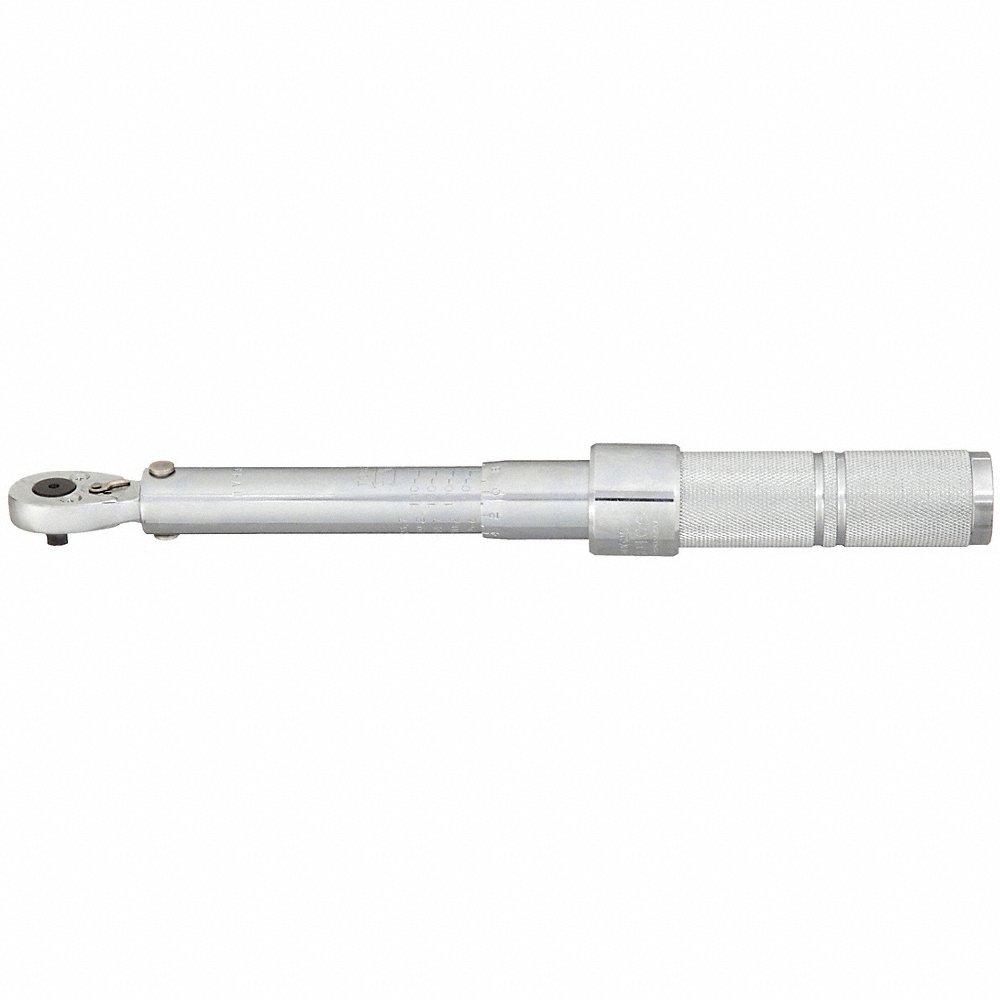 PROTO J6062C Micrometer Torque Wrench, Inch-Pound, 1/4 Inch Drive Size, 40 in-lb to 200 in-lb, Std | CT8EUG 426F21