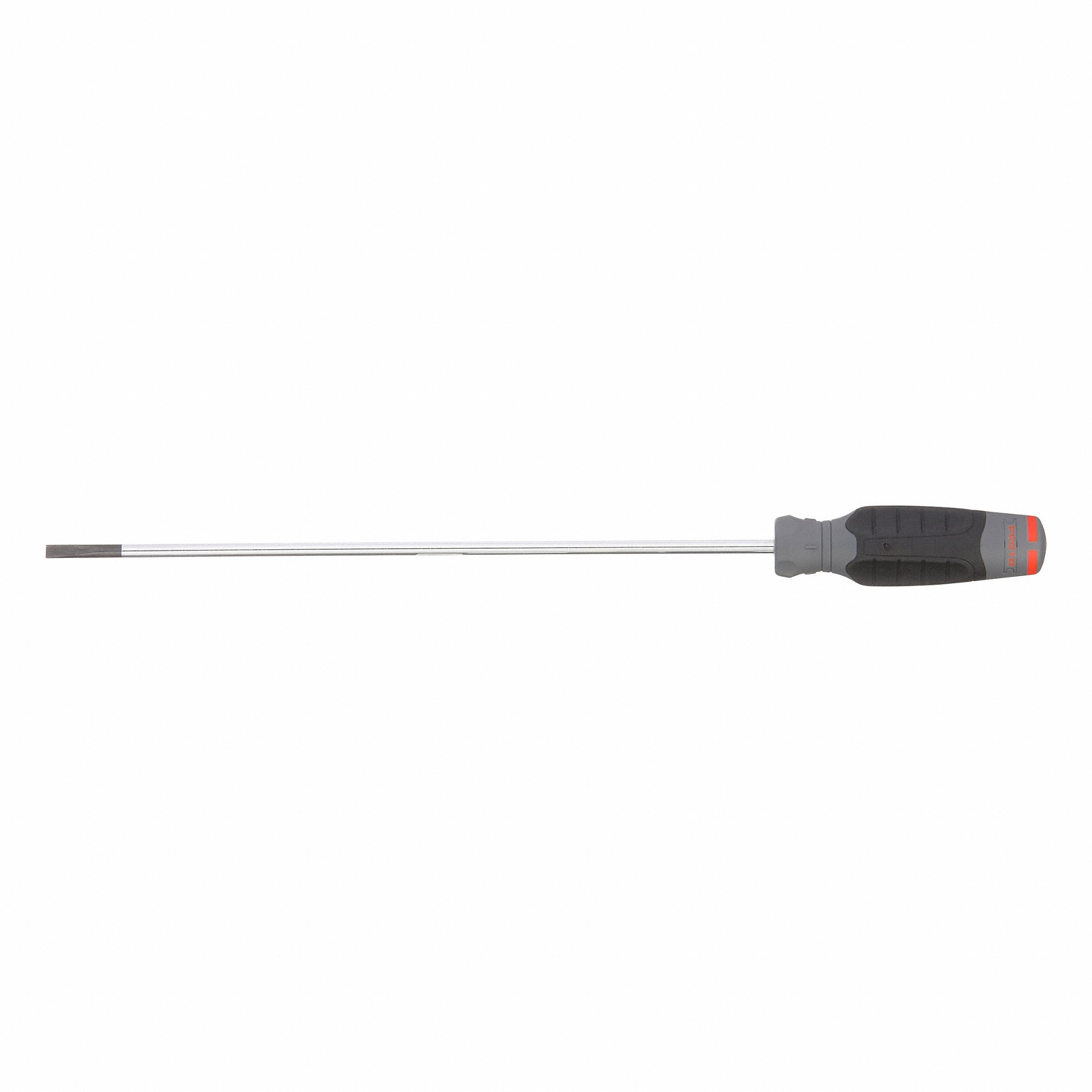 PROTO JC1412RF Screwdrivers, 1/4 Inch Tip Size, 16 1/2 Inch Length, 12 Inch Shank Length, Cushion Grip | CT8FFQ 61XK49