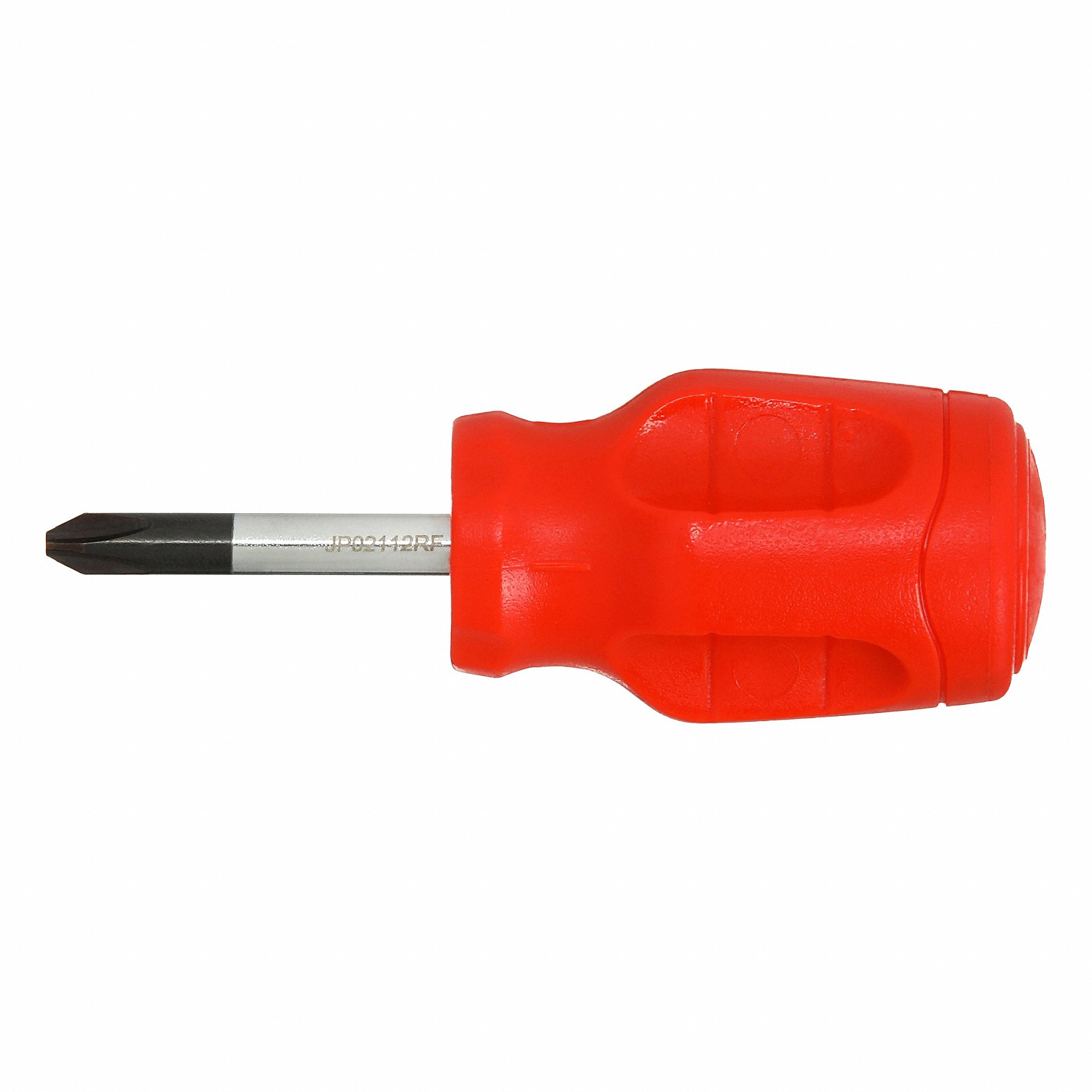 PROTO JP02112RF Screwdriver, #2 Tip Size, 3 1/2 Inch Length, 1 1/2 Inch Shank Length, Plastic Grip | CT8EZD 61XL05