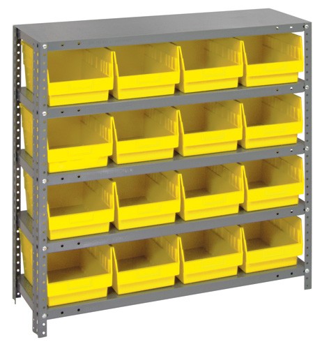 QUANTUM STORAGE SYSTEMS 1239-207 Shelf Bin Unit, 12 x 36 x 39 Inch Size | CG9HMG