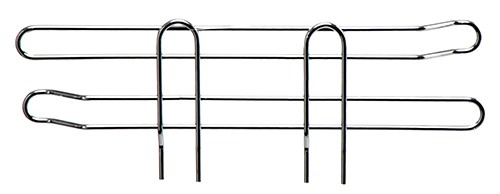 QUANTUM STORAGE SYSTEMS BL36 Black Ledge, 36 Inch Size, Chrome | CG9FEX