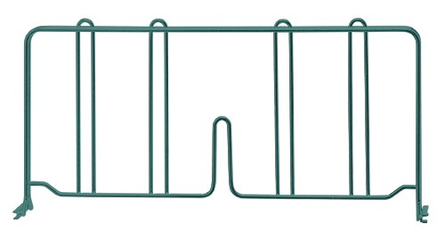 QUANTUM STORAGE SYSTEMS DIV12P Shelf Divider, 12 Inch Divider, Proform Green Epoxy | CG9FCU