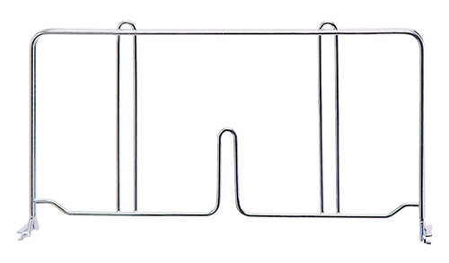 QUANTUM STORAGE SYSTEMS DIV14 Shelf Divider, 14 Inch Divider, Chrome | CG9FCW