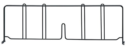 QUANTUM STORAGE SYSTEMS DIV21BK Shelf Divider, 21 Inch Divider, Black Epoxy | CG9CXE