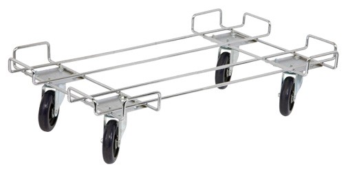 QUANTUM STORAGE SYSTEMS M2036BD Wire Shelving Dolly Base, 20 x 36 Inch Size | CG9RQT
