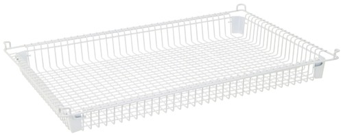 QUANTUM STORAGE SYSTEMS PS-WB22143 Wire Basket, 22 x 14 x 3 Inch Size | CG9EQZ