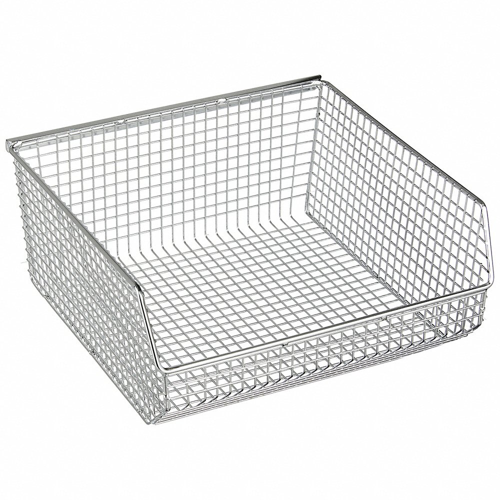 QUANTUM STORAGE SYSTEMS QMB535C Mesh Stack And Hang Bin, 10-3/4 x 11 x 5 Inch Size | CG9EGX