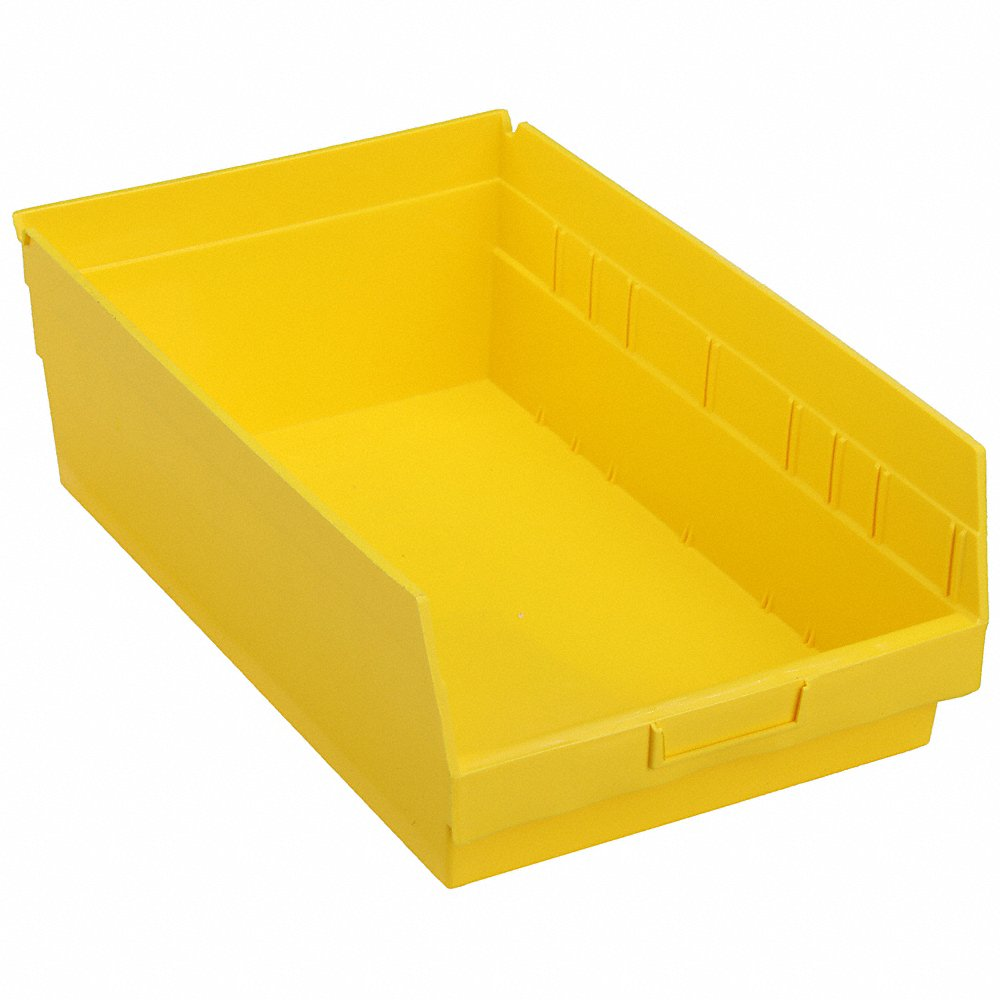 QUANTUM STORAGE SYSTEMS QSB210YL Shelf Bin 17-7/8 Inch Length 6 Inch H Yellow | AC4FZA 2ZMU4