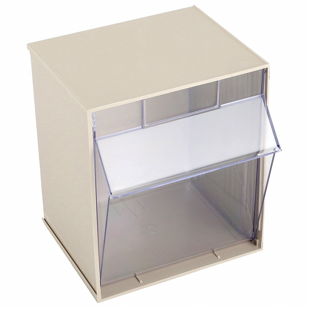 QUANTUM STORAGE SYSTEMS QTB301IV Bin 1 Tip Out Ivory | AB3VDX 1VH65