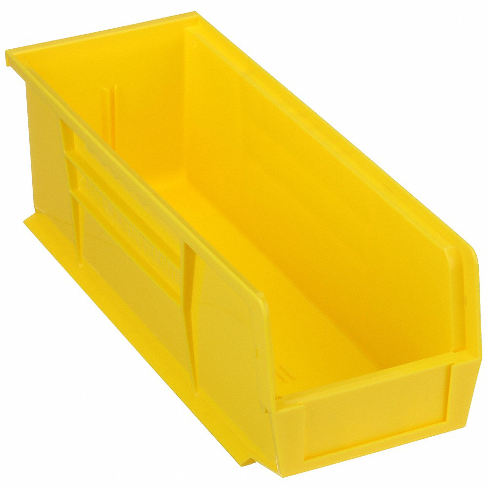 QUANTUM STORAGE SYSTEMS QUS234YL Hang/stack Bin 14-3/4l x 5-1/2w Yellow | AF4BRQ 8PCD3