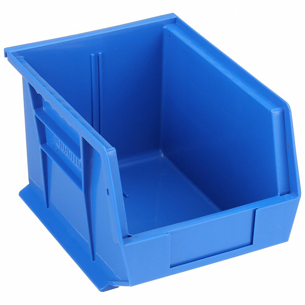 QUANTUM STORAGE SYSTEMS QUS239BL Hang/stack Bin 10-3/4l x 8-1/4w Blue | AF4KWV 8ZGC1