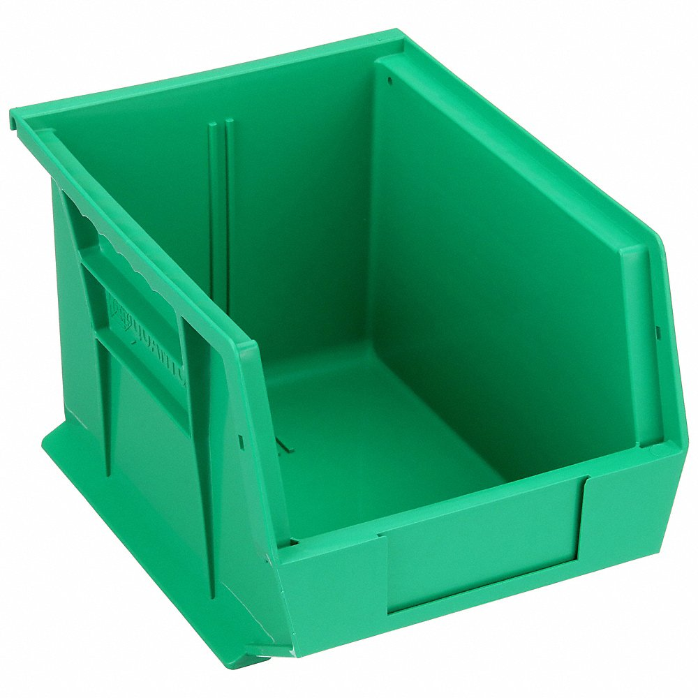 QUANTUM STORAGE SYSTEMS QUS239GN Hang/stack Bin 10-3/4l x 8-1/4w Green | AF4NUY 9DUX7