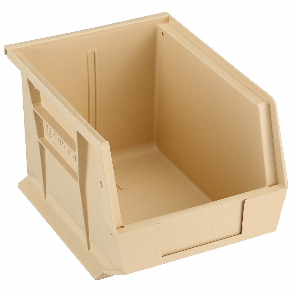 QUANTUM STORAGE SYSTEMS QUS239IV Hang/stack Bin 10-3/4l x 8-1/4w Beige | AF4LNN 9AFK4