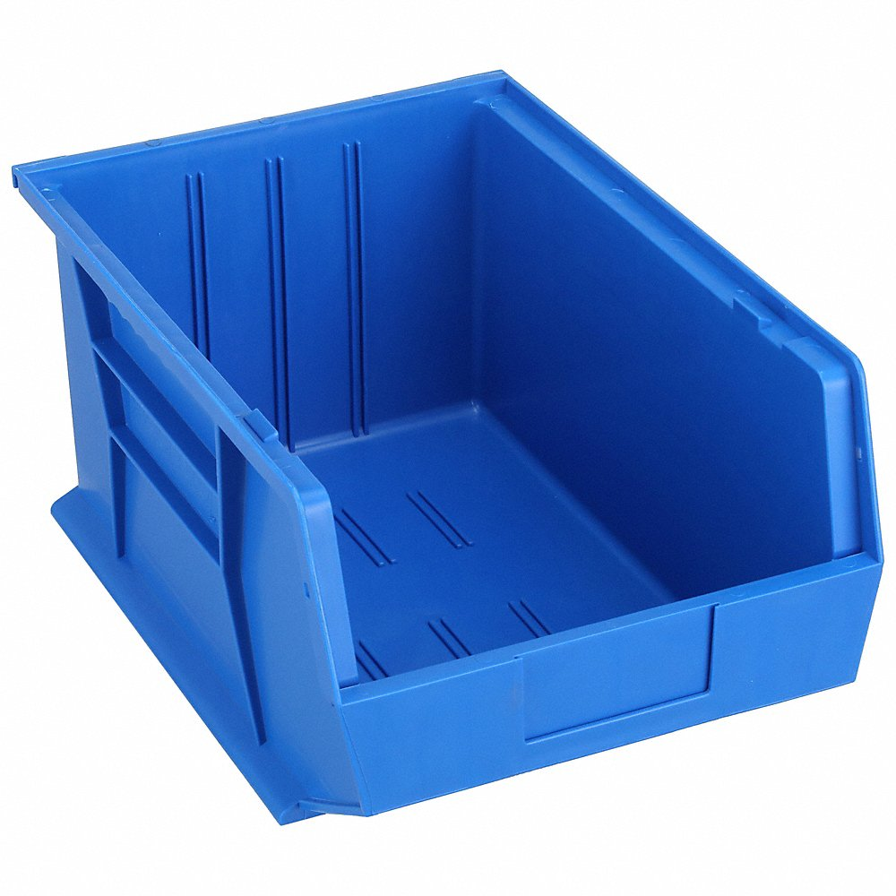 QUANTUM STORAGE SYSTEMS QUS255BL Hang/stack Bin 16l x 11w Blue | AF4QML 9G035