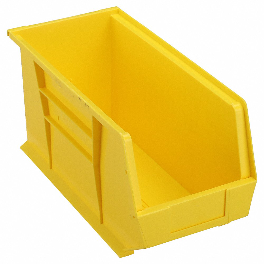 QUANTUM STORAGE SYSTEMS QUS265YL Hang And Stack Bin 18 Inch Length 8-1/4 Inch Width | AF3QUH 8C488